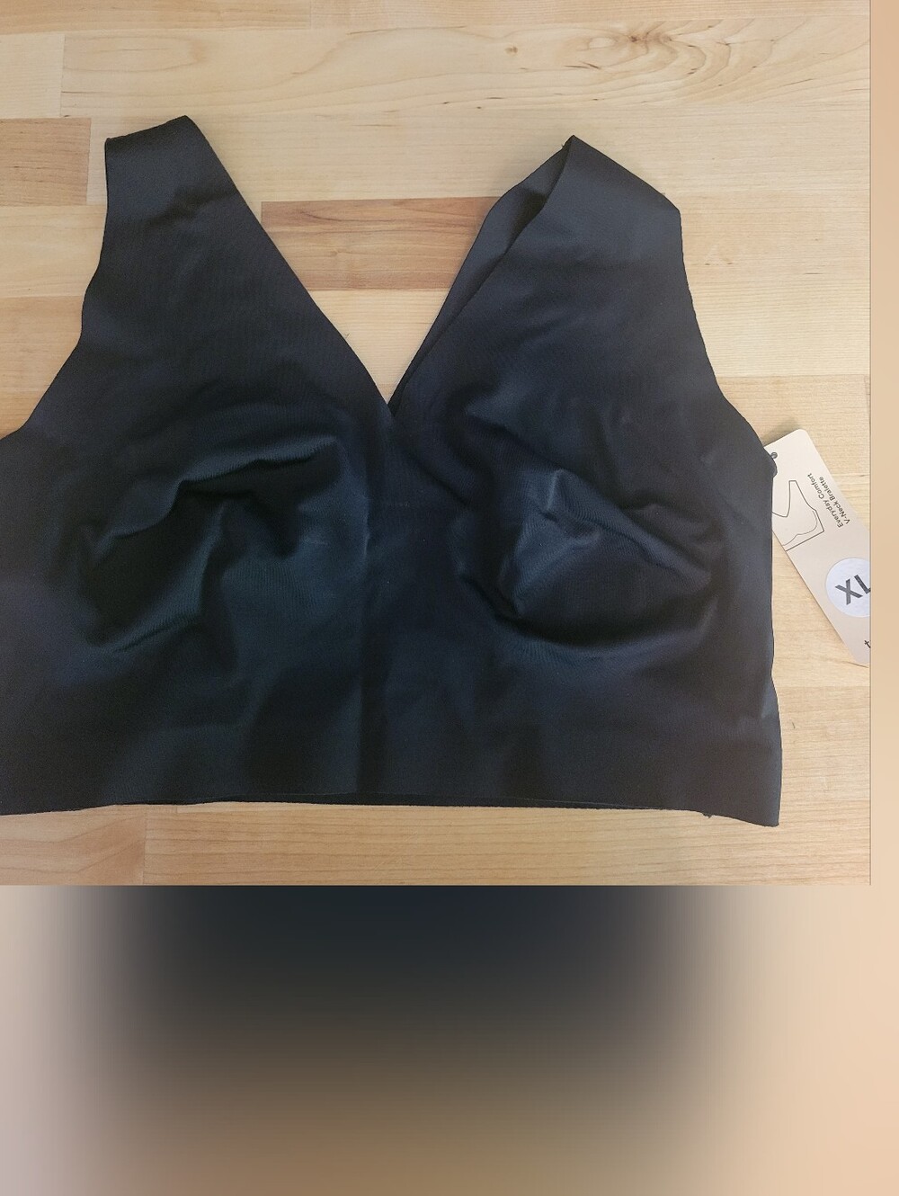 Truekind Everyday Comfort V-Neck Bralette XL NWT